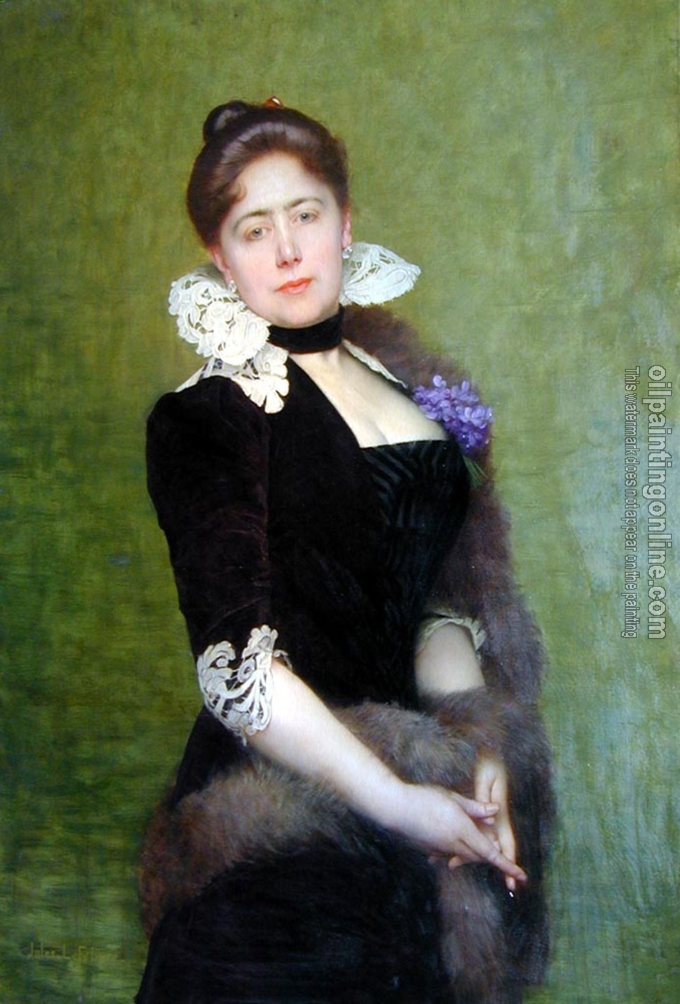 Jules Joseph Lefebvre - Portrait of a Lady